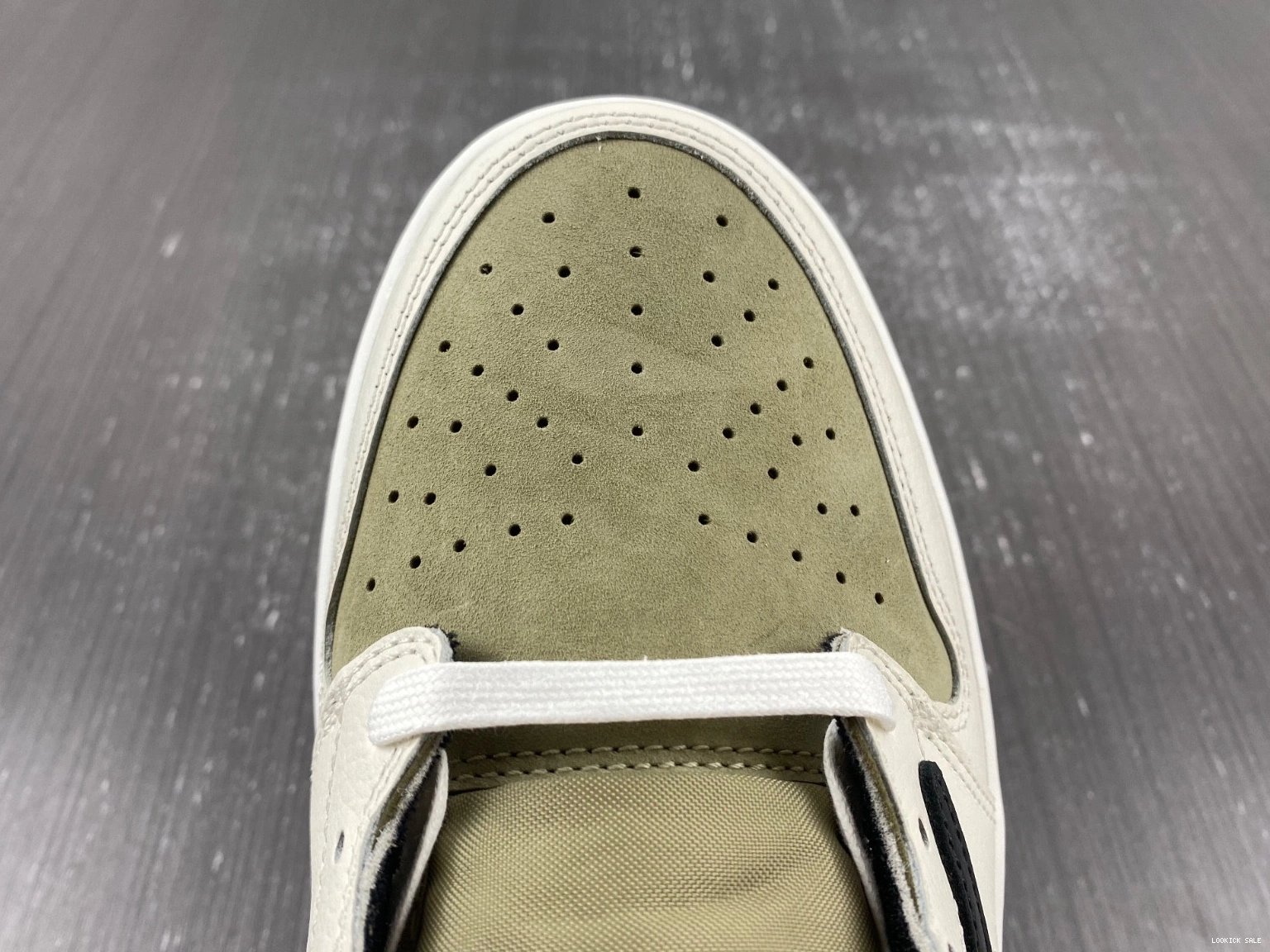 Rep Golf Jordan Olive Retro 1 FZ3124-200 Travis Scott Neutral Low 0522